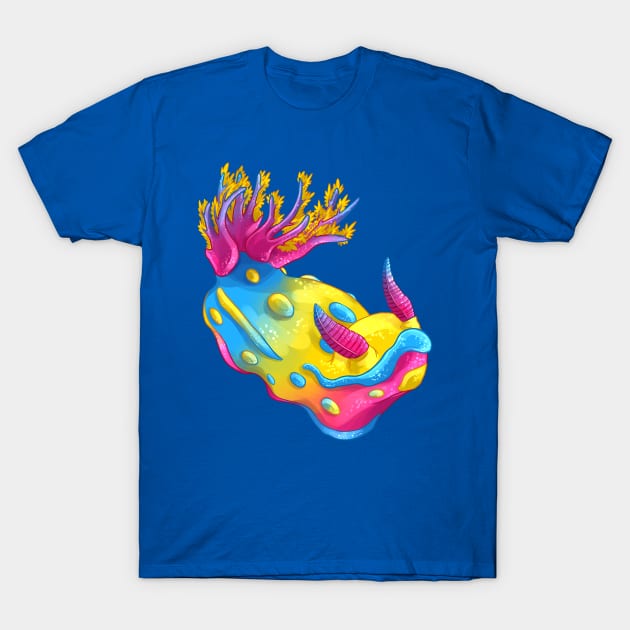 Pansexual Nudibranch T-Shirt by candychameleon